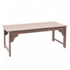 Outsunny Wooden Garden Stool With Slatted Seat Front Porch Bench, Natural