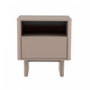 Ella Modern 20\" Nightstand in Mocha (1-Drawer) 
