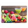 Plastic Placemat Fruity Cocktails - Set of 12