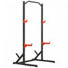 Soozier Multifunction Power Rack, Adjustable Squat Rack Stand With Pull Up Bar And Weight Plate Rack