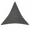 Outsunny Sun Shade Sail With LED Lights, 90% Uv Block Triangle Shade Cloth
