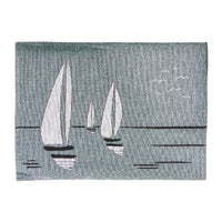 Tapestry Placemat Sailboat 13 x 18 - Set of 12