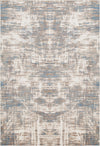 Shi Abstract Blue 3x5 Area Rug