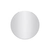 Lathe 30 Inch Frameless Round Mirror In Chrome 
