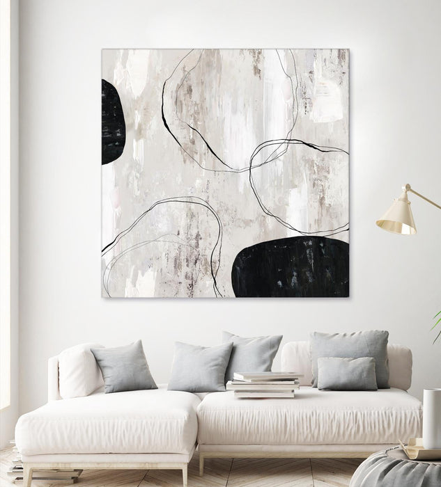 \"Falling Stones\" Giant Art 54x54 Wall Art