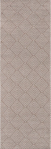 Laura Contemporary 2'0\" x 10'0\" Runner Rug in Ivory Indoor Area Rug 