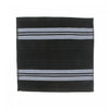 Deluxe Wash Cloth 12 x 12 Black - Set of 6 Towels