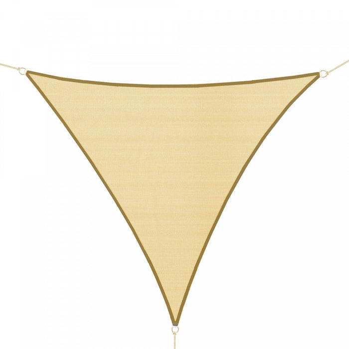 Outsunny Triangle 12' Canopy Sun Sail Shade Garden Cover Uv Protector Outdoor Patio Lawn Shelter Wit