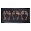 Footprints Rubber Boot Tray Floormat