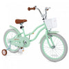 Costway 18" Kids Bike Toddler Bicycle With Training Wheel Kickstand For 4-8 Years Green