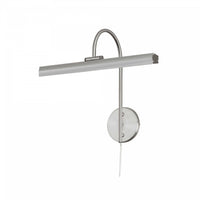 Dainolite Display/Exhibit Picture Light 24w Satin Chrome Finish Lamp