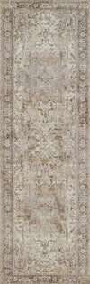Selena Traditional 2'6\" x 8'0\" Runner Rug in Grey Indoor Area Rug 