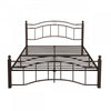 Jackson Metal Bed Frame With Underbed Storage,copper King Bed 