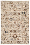 Lunelle Traditional Grey Washable Rug 5'0\" x 7'6\" Indoor Area Rug 