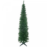 Homcom 7ft Pencil Artificial Christmas Tree With 499 Branches