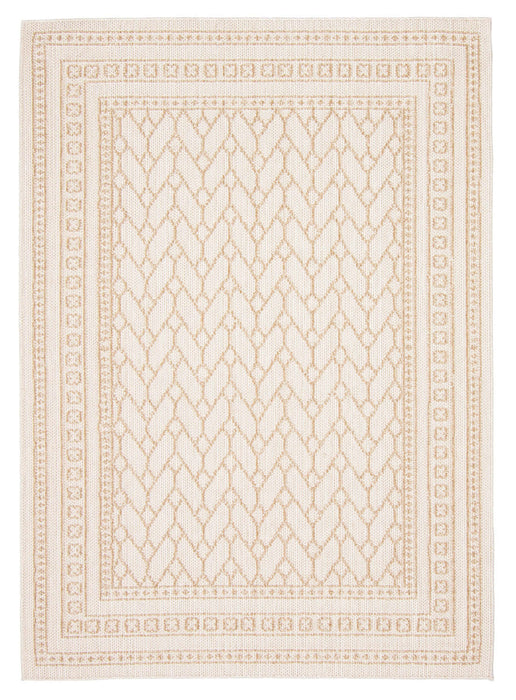 Thandazile Taupe Area Rug - 6'3\" x 9'3\"