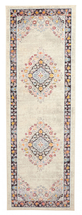 Lea Ivory Rug 2'8\" x 8'2\" 