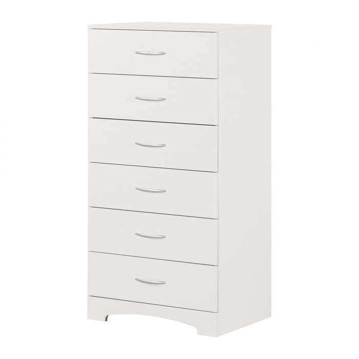Step One 6-drawer Chest - Pure White 