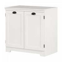 Prairie 2-Door Storage Cabinet - Pure White