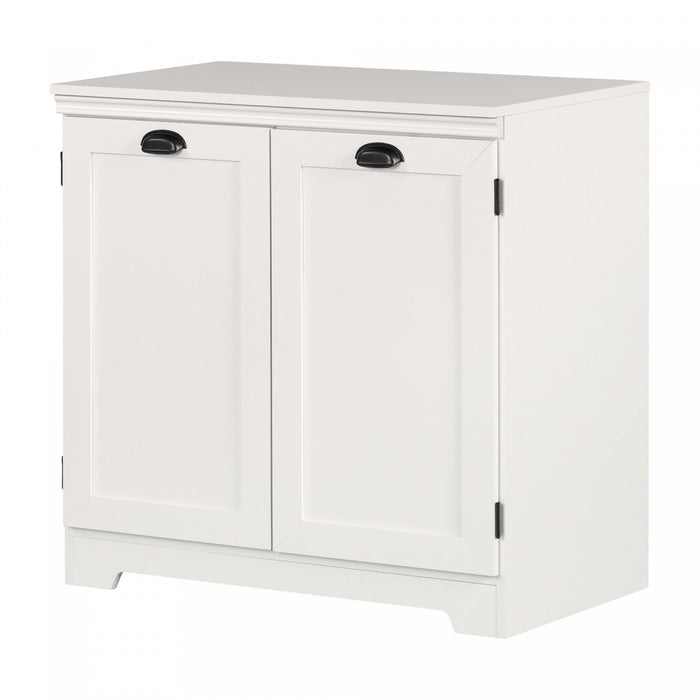 Prairie 2-Door Storage Cabinet - Pure White 