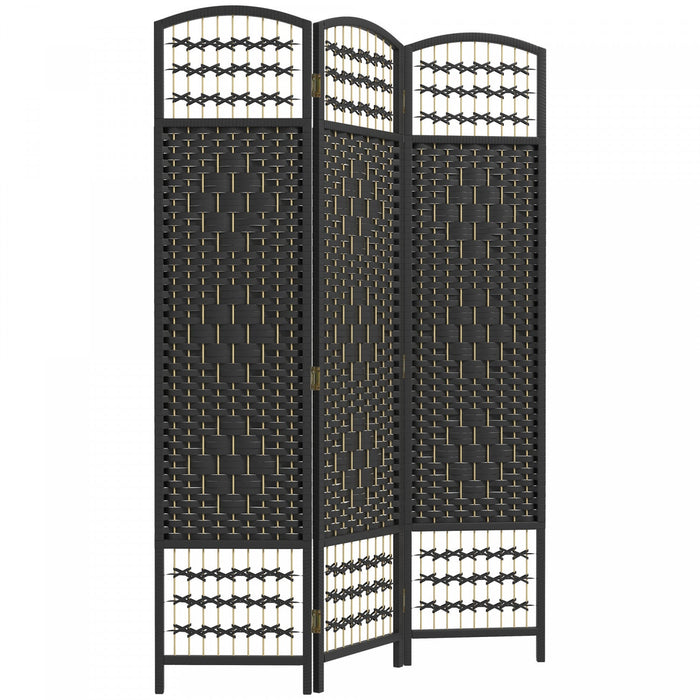 Homcom Folding Room Divider 5.6 Ft Privacy Screen Panel