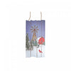Wooden Red Barn and Windmill Wall Plaque