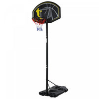 Soozier 6.5'-10' Adjustable Portable Basketball Hoop System Stand Outdoor