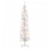 Homcom 6' Pre-lit Pencil Artificial Christmas Tree W/ 100 Leds