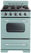Classic Retro by Unique 24-Inch Convection Gas Range - UGP-24CR T 