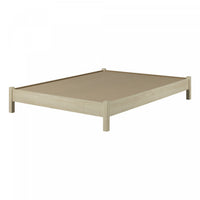 Step One Essential Queen Platform Bed - Bleached Oak