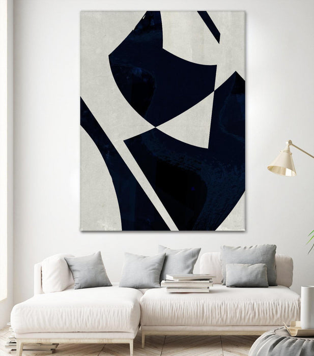 \"Black Machine I\" Giant Art 72x54 Wall Art