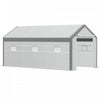 Outsunny 20' X 10' X 9' Walk-in Greenhouse With Roll Up Doors & 6 Windows Plant Growth Warm House Ou