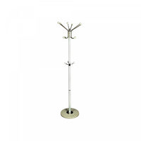 Bloom Coat Hanger White with Marble Base Coat Racks