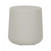Dalya Round Patio Chairside Table - Greige