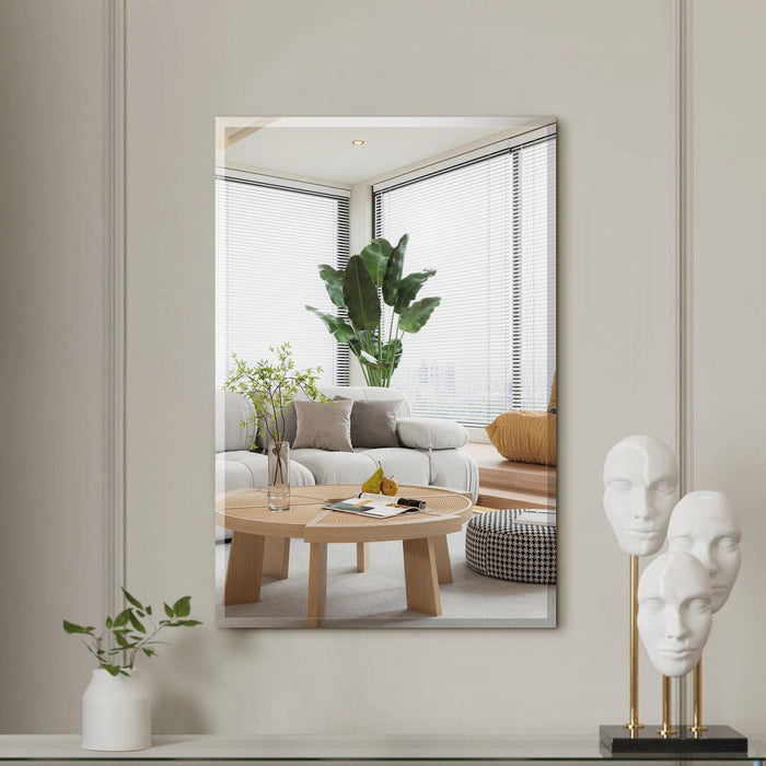 Arcus 20\" X 30\" Rectangular Frameless Beveled Mirror