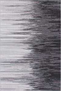Lav Grey Waves 4x6 Area Rug