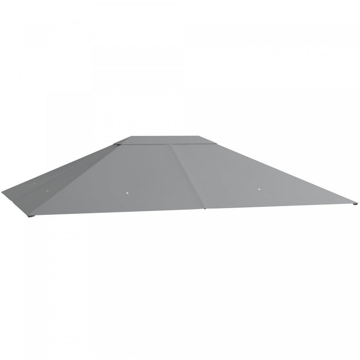 Outsunny 10' X 13' Gazebo Canopy Replacement, Outdoor Gazebo Cover Top Roof Replacement With Vents A