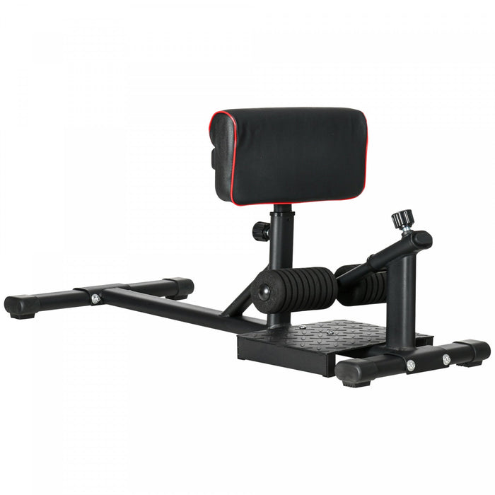 Soozier Sissy Squat Machine Leg Workout Equipment With Adjustable Pad