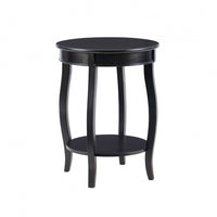 Rainbow Chairside Table - Black