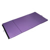 Soozier 4ftx8ftx2inch Pu Cuir Gymnastique Tumbling Gym Mat Arts Pliant Yoga Exercice Pad 4 Panneau (