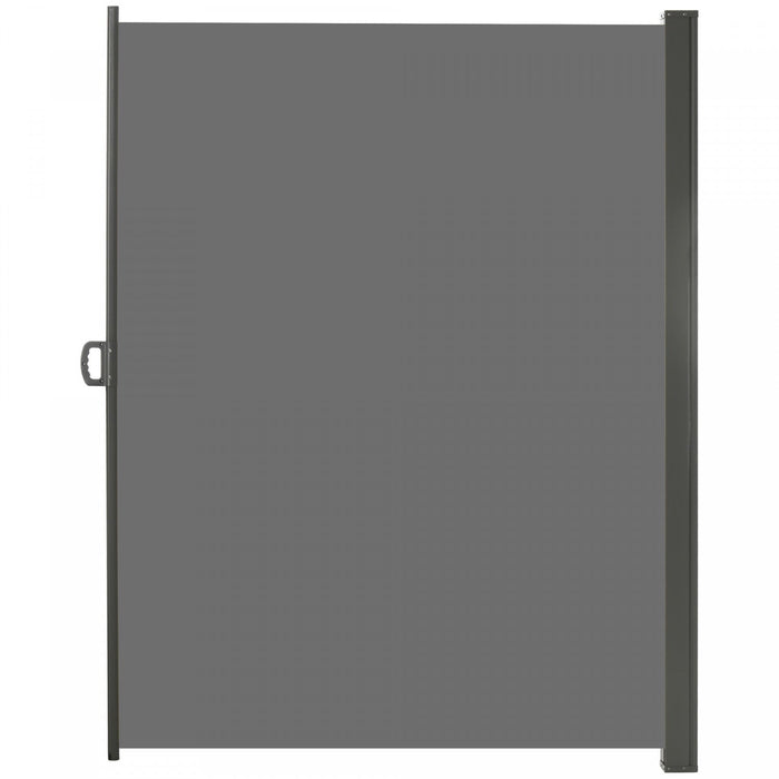 Outsunny 118\" X 79\" Retractable Side Awning Patio Outdoor Folding Privacy Screen With Resistance To 
