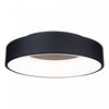 Lazio Collection Integrated LED Round Flush Mount - Black