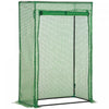 Outsunny 40\"l X 20\"w X 59\"h Walk-in Garden Greenhouse With Steel Frame Outdoor Hot House Tomato Plan