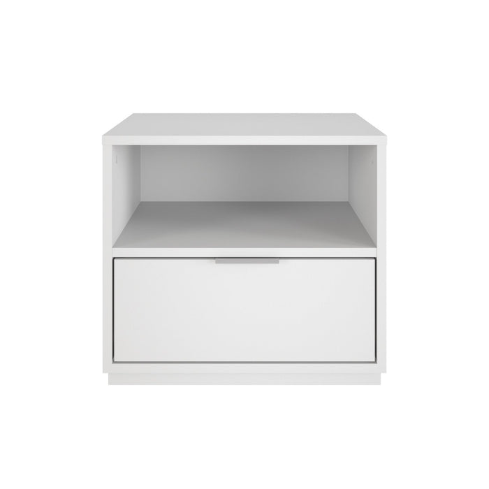Nordika Hunter Nightstand - White