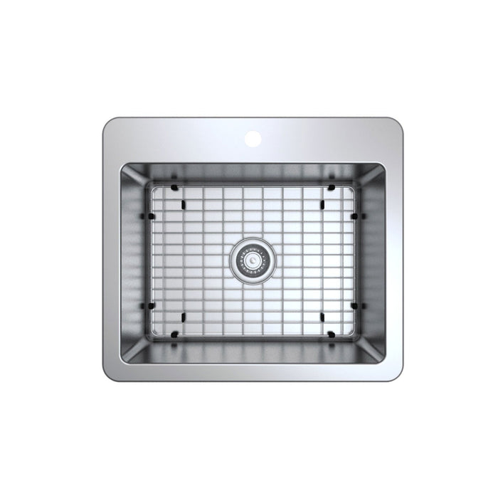 Ancona Valencia Series 25\" Compact Dual Mount Kitchen Sink - AN-3340