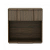 Clive Mid-Century Modern 22\" Nightstand in Walnut (1-Drawer) 