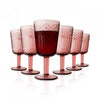 Arimi Claire Goblet Set 6-Piece Pink