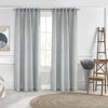 Gladstone Blue Dual-Header Curtain Panel - 52\" X 95\"