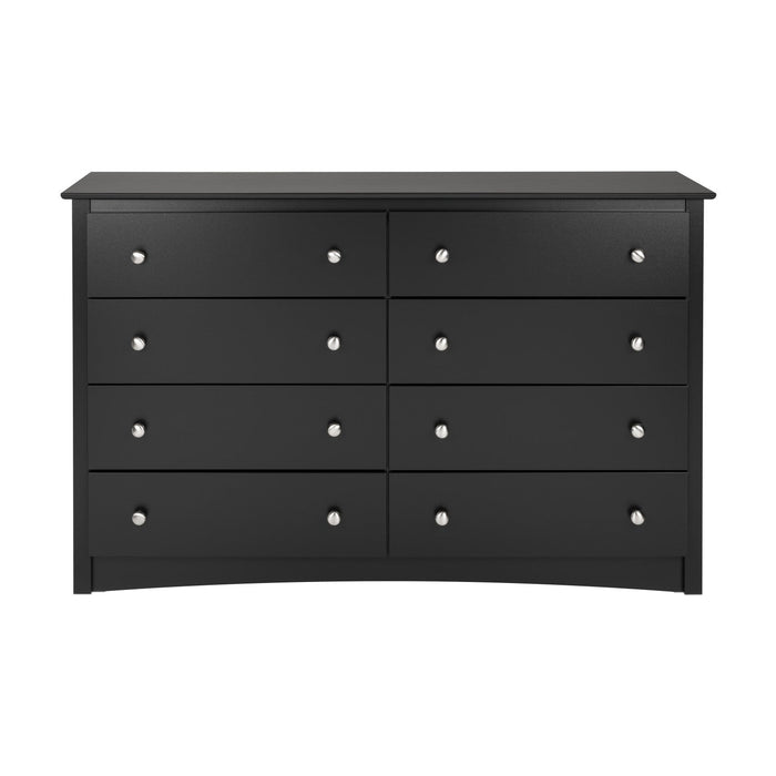 Sonoma 8-Drawer Dresser - Black
