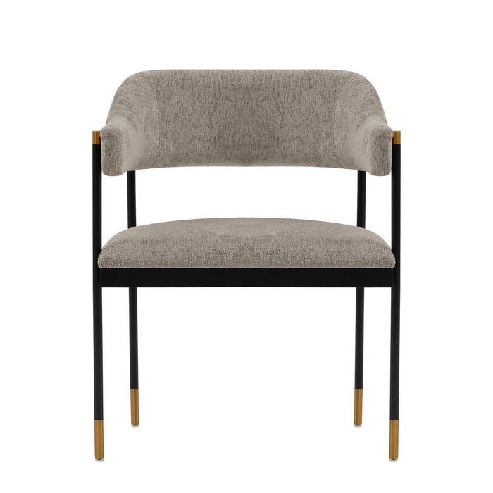 Manhattan Comfort Modern Lia Chenille Dining Chair - Stone